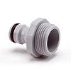Siroflex insteeknippel met buitendraad, pvc, ½"