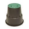 Rain grondput, type PZCM 15, groen/zwart, d = 152 mm, h = 229 mm