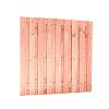 Douglas fijnbezaagd plankenscherm 19-planks 16 mm, 180 x 180 cm t.b.v. betonsysteem, onbehandeld.