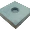 Knikkertegel 30x30x6 (bxdxh) grijs