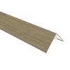 NewTechWood aluminium co-extrusie hoekprofiel t.b.v. Castellation PRO, 6 x 6 x 300 cm, Antique.