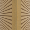 NewTechWood aluminium co-extrusie hoekprofiel t.b.v. Castellation PRO, 6 x 6 x 300 cm, Red Cedar.