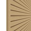 NewTechWood HKC co-extrusie eindprofiel castellation t.b.v. wand bekleding, 7 x 5 x 300 cm, Red Ceda
