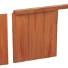 Damwand hardhout Angelim Vermelho 3x18.5x450 cm