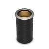 Pego | rond zwart grondspot | warmwit | 7 watt | OutdoorPro+ | 12 volt
