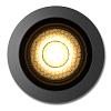 Pego | rond zwart grondspot | warmwit | 7 watt | OutdoorPro+ | 12 volt