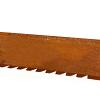 Kantopsluiting corten Single flex (flg) 300x10 cm