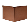 Inwendige hoek Kantopsluiting corten Single / Flex 10 cm