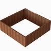 Bloembak corten Module+ 210x210x28 cm