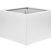 Bloembak vlak - WIT 180x210x40
