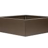 Bloembak vlak - SUPRA BRUIN 30X60X40