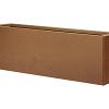 Bloembak vlak - CORTEN 30X30X60