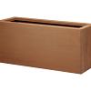 Bloembak vlak - CORTEN 90x300x60