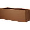 Bloembak vlak - CORTEN 90x300x60