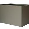 Bloembak vlak - TAUPE 60x120x60