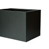 Bloembak vlak - GRAFIET ZWART 30X210X60