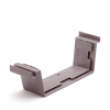 Bakgoot grijs Verbindingsstuk 140mm