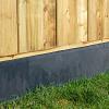 Betonplaat glad 3,5 x 24,0 x 184 cm, antraciet, ongecoat.