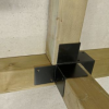Houtverbinding vierwegbalken - 145x145mm