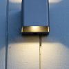 Wandlamp Ace up-down 100-230v Rosé Silver
