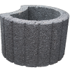 Cirkelflor Groot Zwart 48x38x30cm