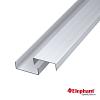 Aluminium afdekprofiel 2x5x200cm set 2st.