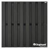 Composiet schuttingscherm Design antraciet 180x180cm