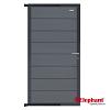 Modular composiet deur Rock grey/ antra 90x174cm (incl. poortbeslag)