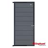 Modular composiet deur Rock grey/ antra 90x195cm (incl. poortbeslag)