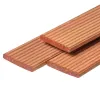 Bangkirai vlonderplank glad/ribbel 2.5x14.5x460cm