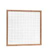 Douglas Betonijzertrellis met maas 7,5 x 7,5 cm, in raamwerk 4,5 x 7 cm, 180 x 180 cm, onbehandeld.