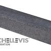 Schellevis betonbiels 100x20x12cm structuur grijs