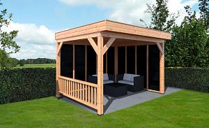 Buitenverblijf Casa 3750x3300x2600mm (bxdxh)