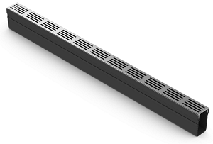 ACO SlimLine goot 100cm incl. Aluminium Designrooster