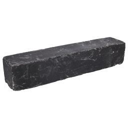 Linia Excellence Getrommeld 12x12x60 cm Nero