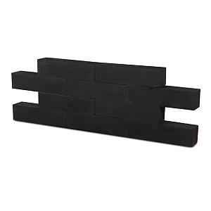 Linea Block Small Black 12x12x60 cm