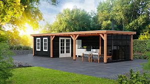Buitenverblijf Siena 11150x4150x2500mm (bxdxh)