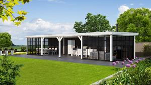 Buitenverblijf Siena 14700x4150x2500mm (bxdxh)