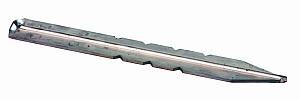 Extra verankeringspen zilver 29.3 x 3.85 cm