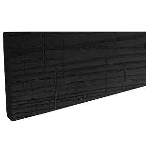 Eva-Last I-series afdekprofiel nero 1,1 x 7,1 x 220 cm