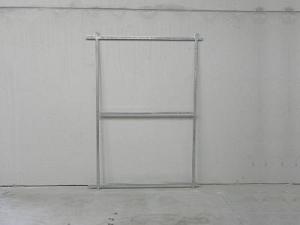 Poortframe voor schuifpoort breed 1365x1900mm - vuurverzinkt