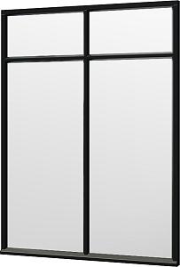 Steel Look raam zwart 1630x2200mm module B-02