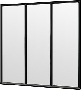 Steel Look raam zwart 2230x2200mm module H-01