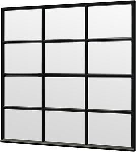 Steel Look raam zwart 2230x2200mm module H-04