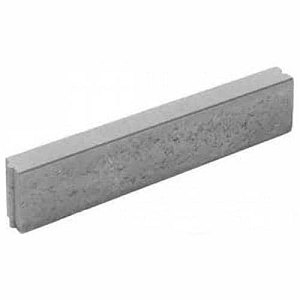 Opsluitband 10x20x100 cm vb antraciet 'V-aansluiting'