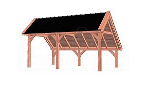 Kapschuur De Hoeve XL 5850x3800x3450mm (bxdxh)