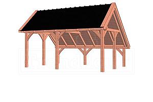 Kapschuur De Hoeve XL 5850x4400x3750mm (bxdxh)