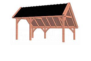 Kapschuur De Hoeve XL 5900x3800x3450mm (bxdxh)