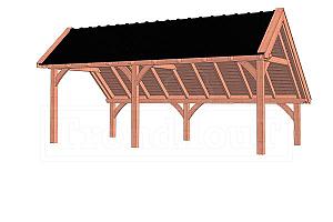 Kapschuur De Hoeve XL 7000x3800x3450mm (bxdxh)