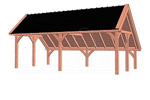 Kapschuur De Hoeve XL 7700x4400x3750mm (bxdxh)